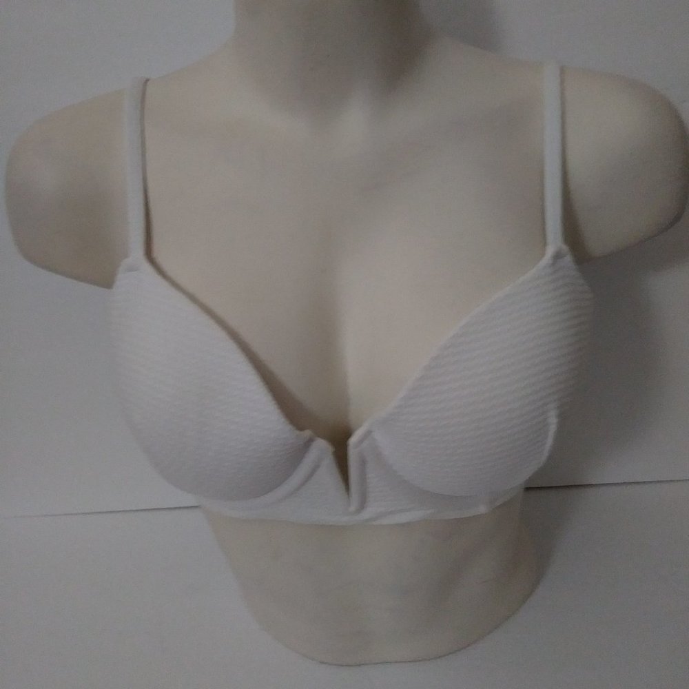 Shade Shore White Bikini Top 34-C
